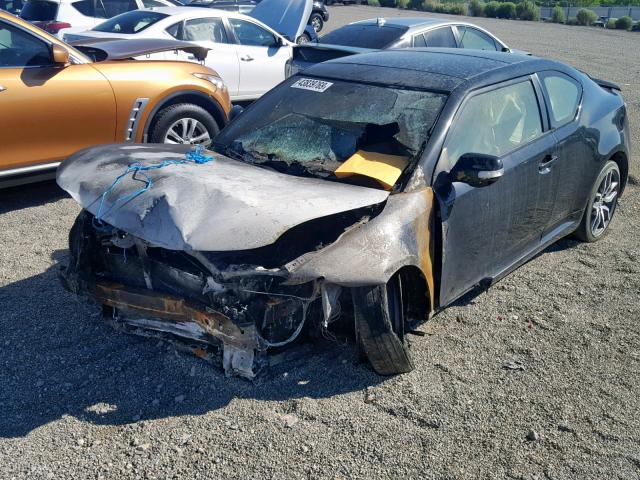 JTKJF5C76GJ021070 - 2016 TOYOTA SCION TC შავი ფოტო 2