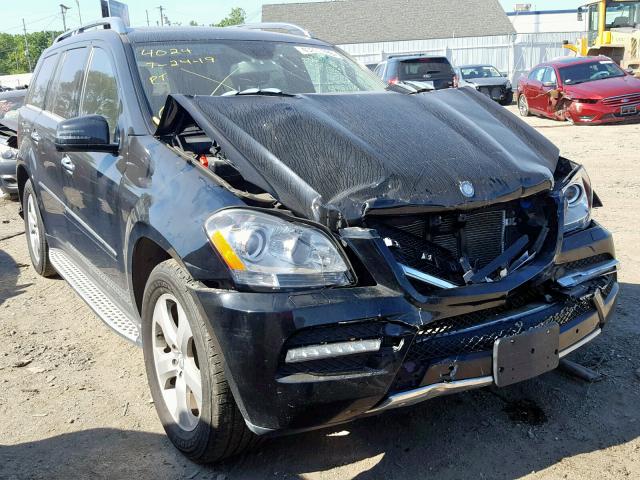 4JGBF7BE6CA800773 - 2012 MERCEDES-BENZ GL 450 4MA BLACK photo 1