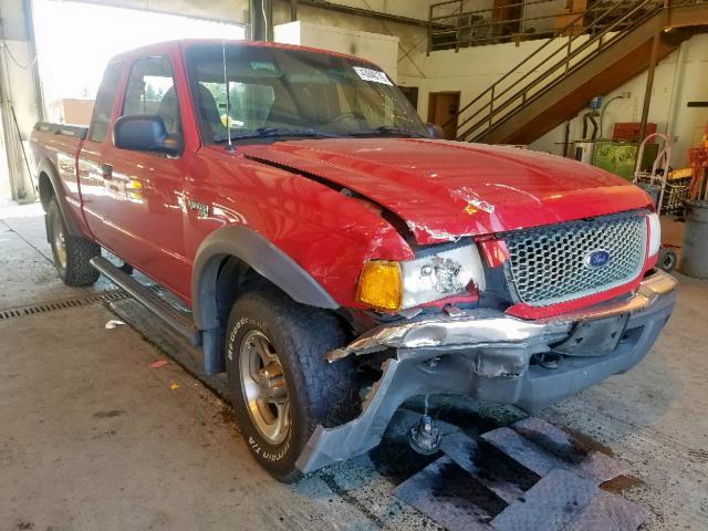 1FTZR15E61TA04609 - 2001 FORD RANGER SUP RED photo 1