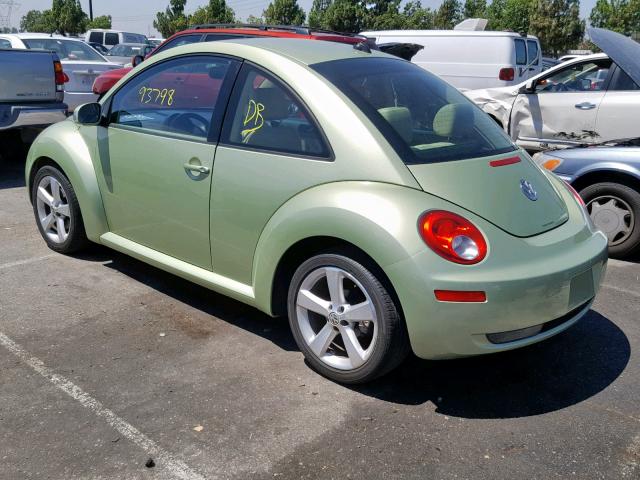 3VWSW31C86M402806 - 2006 VOLKSWAGEN NEW BEETLE მწვანე ფოტო 3