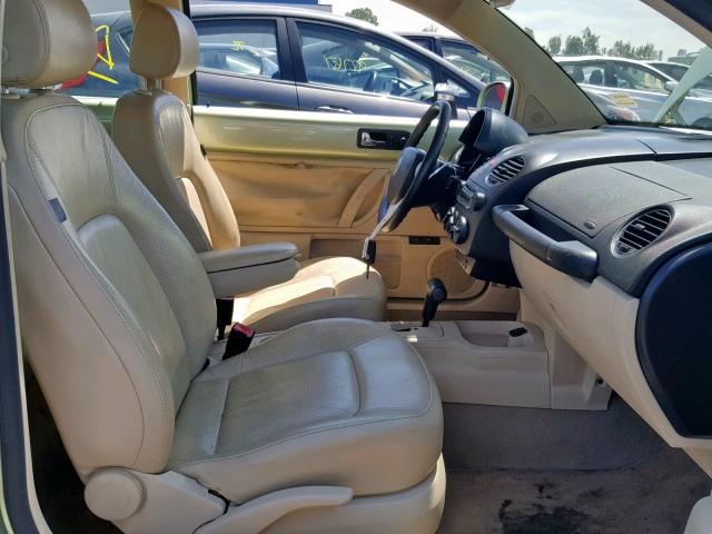 3VWSW31C86M402806 - 2006 VOLKSWAGEN NEW BEETLE მწვანე ფოტო 5