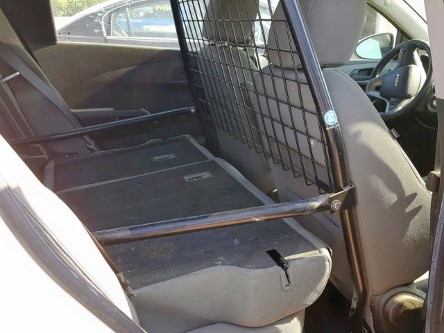 1G1JA6SH8F4120999 - 2015 CHEVROLET SONIC LS 白色 照片 6