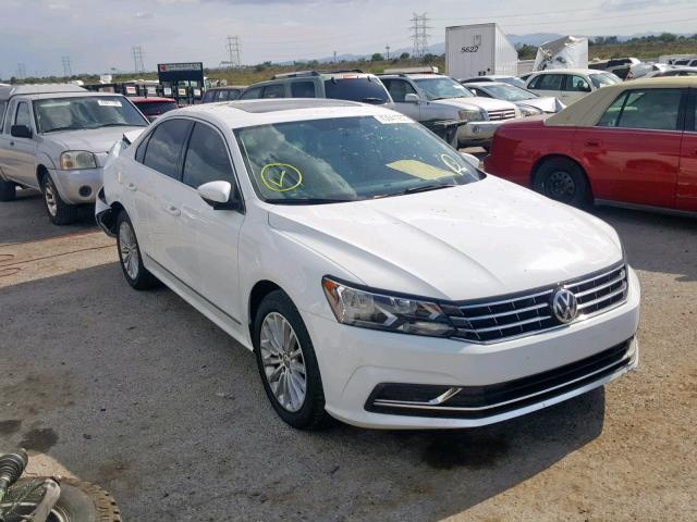 1VWBT7A3XGC021753 - 2016 VOLKSWAGEN PASSAT SE WHITE photo 1