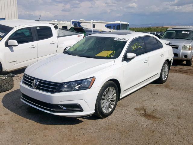 1VWBT7A3XGC021753 - 2016 VOLKSWAGEN PASSAT SE WHITE photo 2