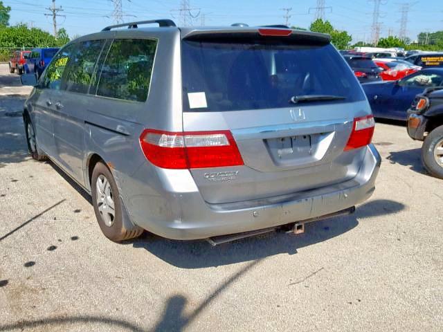 5FNRL38896B022583 - 2006 HONDA ODYSSEY TO GRAY photo 3