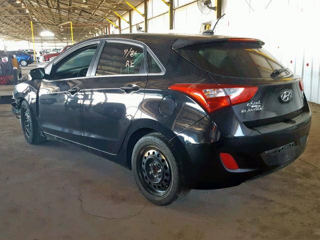 KMHD35LH5GU314314 - 2016 HYUNDAI ELANTRA GT BLACK photo 3