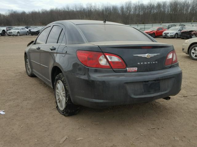 1C3LC56K87N561591 - 2007 CHRYSLER SEBRING TO BLACK photo 3