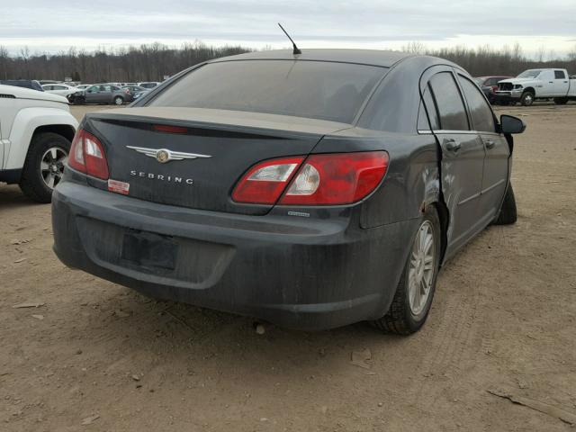 1C3LC56K87N561591 - 2007 CHRYSLER SEBRING TO BLACK photo 4