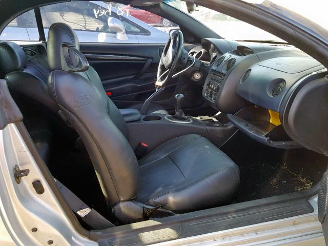 4A3AE75H33E111000 - 2003 MITSUBISHI ECLIPSE SP SILVER photo 5