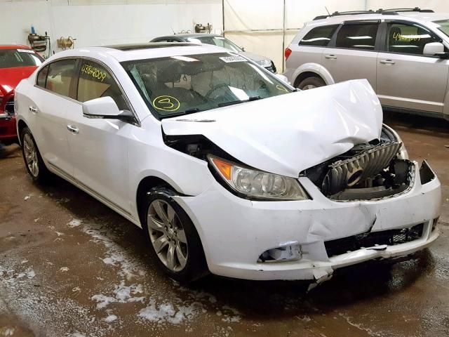 1G4GF5E33CF121633 - 2012 BUICK LACROSSE P WHITE photo 1