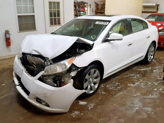 1G4GF5E33CF121633 - 2012 BUICK LACROSSE P WHITE photo 2