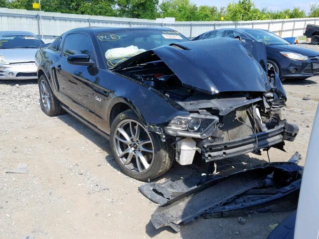 1ZVBP8CF1D5232289 - 2013 FORD MUSTANG GT BLACK photo 1