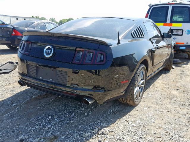 1ZVBP8CF1D5232289 - 2013 FORD MUSTANG GT BLACK photo 4