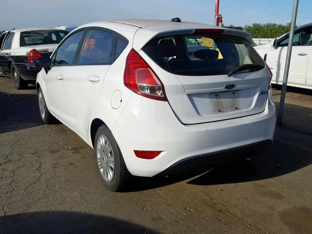 3FADP4TJ9GM120658 - 2016 FORD FIESTA S WHITE photo 3