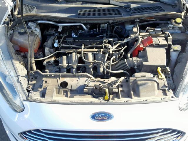 3FADP4TJ9GM120658 - 2016 FORD FIESTA S WHITE photo 7