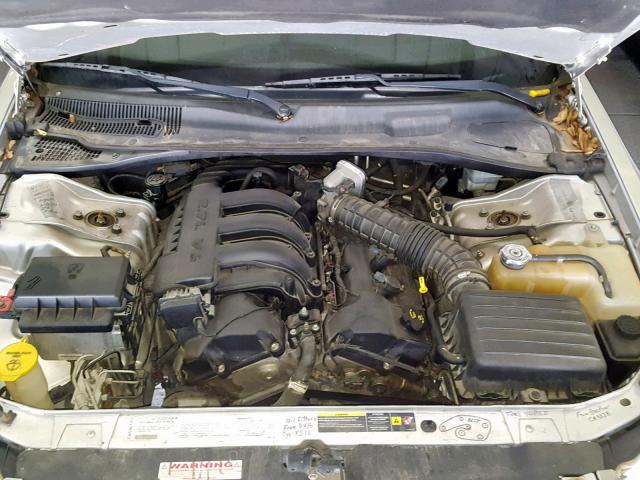 2D4FV47T96H275120 - 2006 DODGE MAGNUM SE SILVER photo 7