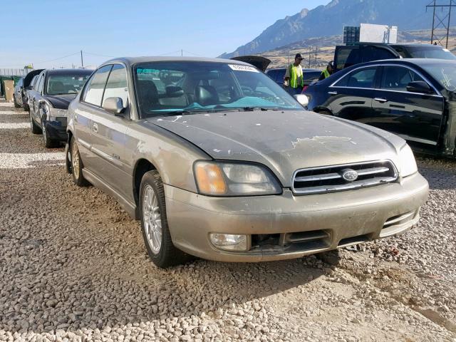 4S3BE656X17200287 - 2001 SUBARU LEGACY GT GOLD photo 1