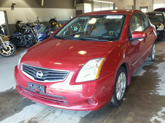 3N1AB6AP0CL735231 - 2012 NISSAN SENTRA 2.0 RED photo 2