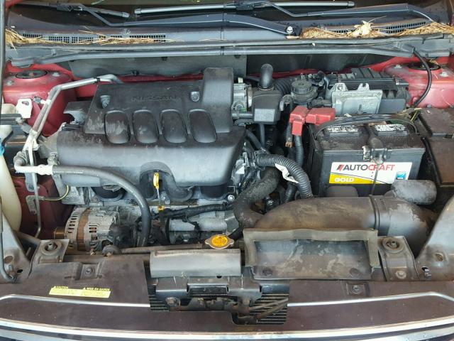 3N1AB6AP0CL735231 - 2012 NISSAN SENTRA 2.0 RED photo 7