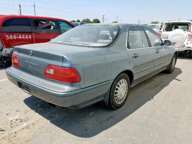 JH4KA7661SC014600 - 1995 ACURA LEGEND L TEAL photo 4