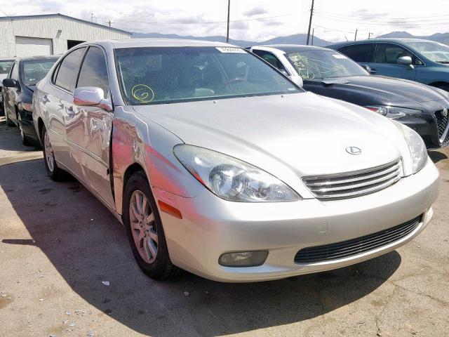 JTHBF30G830143870 - 2003 LEXUS ES 300 SILVER photo 1