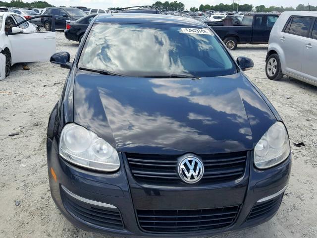 3VWRJ7AJ3AM091233 - 2010 VOLKSWAGEN JETTA WOLF BLACK photo 9