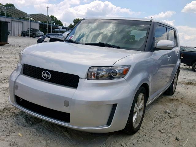 JTLZE4FE7A1116251 - 2010 TOYOTA SCION XB ვერცხლისფერი ფოტო 2