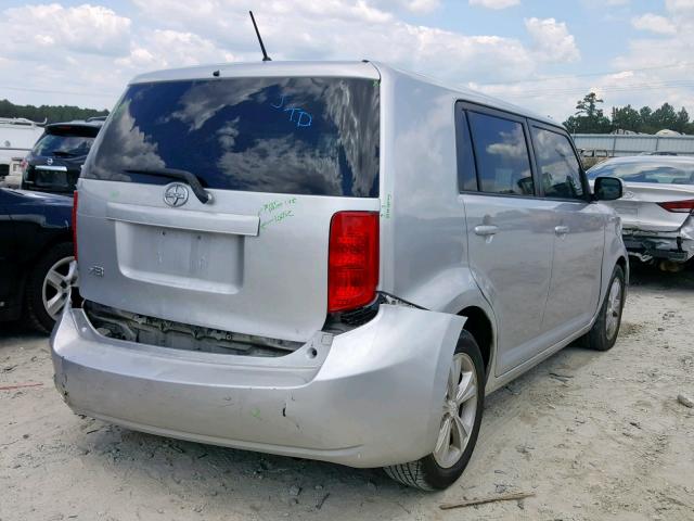 JTLZE4FE7A1116251 - 2010 TOYOTA SCION XB ვერცხლისფერი ფოტო 4