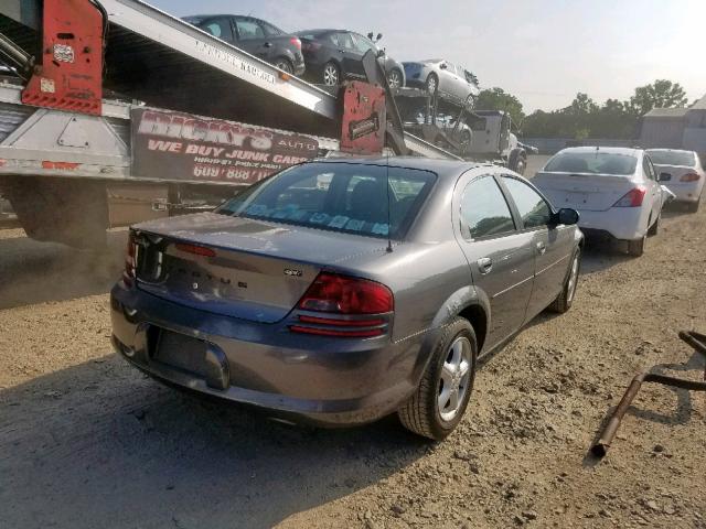 1B3AL46X35N544382 - 2005 DODGE STRATUS SX GRAY photo 4