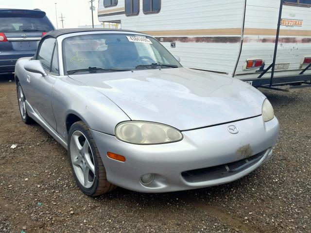 JM1NB353430301279 - 2003 MAZDA MX-5 MIATA SILVER photo 1