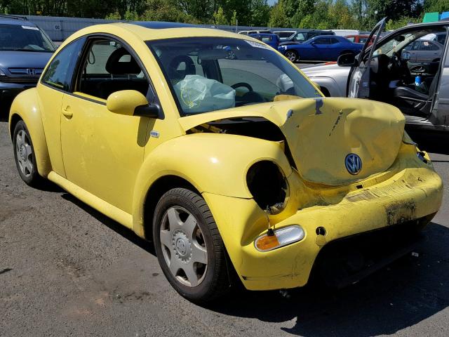 3VWCS21C31M411626 - 2001 VOLKSWAGEN NEW BEETLE ყვითელი ფოტო 1