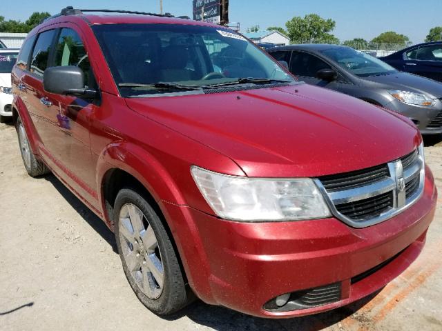 3D4GG67V39T170693 - 2009 DODGE JOURNEY R/ RED photo 1