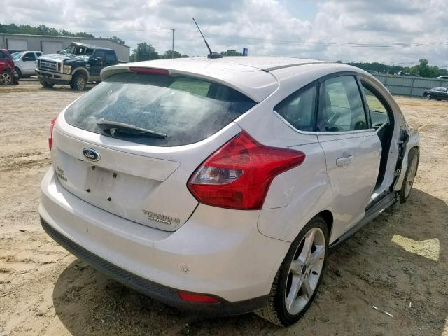 1FADP3N22EL103733 - 2014 FORD FOCUS TITA WHITE photo 4