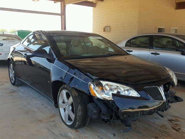 1G2ZH361574185719 - 2007 PONTIAC G6 GT BLACK photo 1