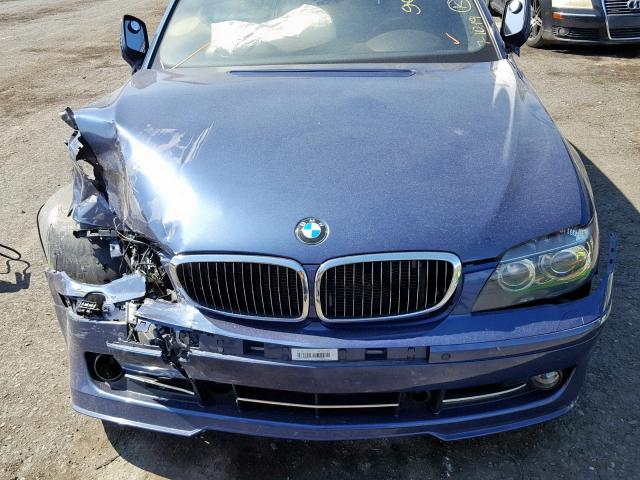 WBAHL83538DT89704 - 2008 BMW 750 I BLUE photo 7