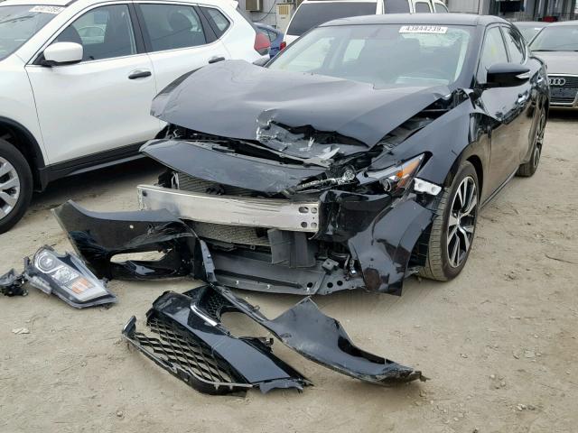 1N4AA6AP8JC377682 - 2018 NISSAN MAXIMA 3.5 BLACK photo 2