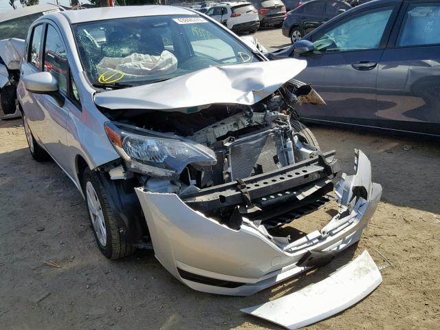 3N1CE2CP9JL368235 - 2018 NISSAN VERSA NOTE SILVER photo 1