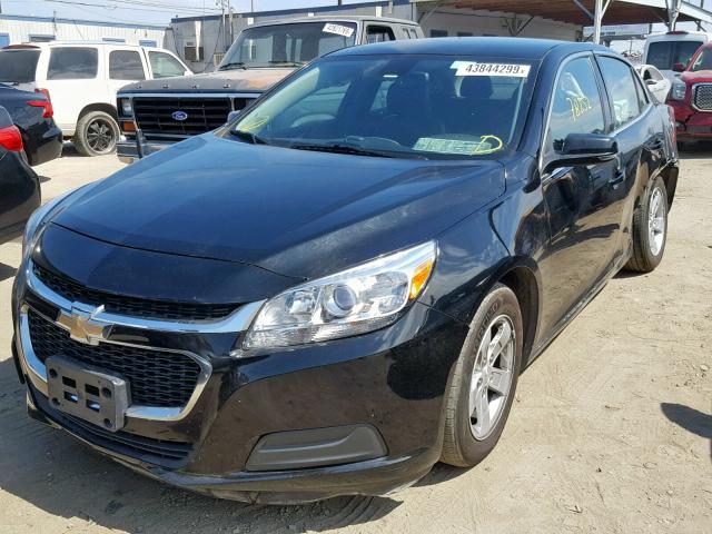 1G11C5SA4GU155225 - 2016 CHEVROLET MALIBU LIM BLACK photo 2