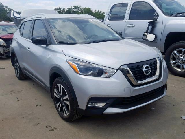 3N1CP5CU9JL542970 - 2018 NISSAN KICKS S SILVER photo 1