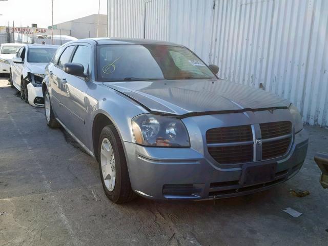 2D4FV47T86H369554 - 2006 DODGE MAGNUM SE SILVER photo 1