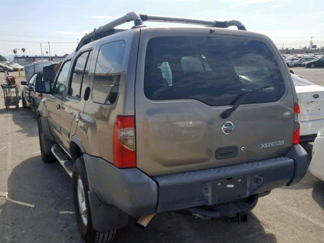 5N1ED28T64C657650 - 2004 NISSAN XTERRA XE GOLD photo 3