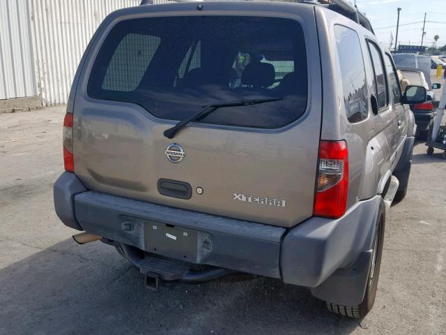 5N1ED28T64C657650 - 2004 NISSAN XTERRA XE GOLD photo 4