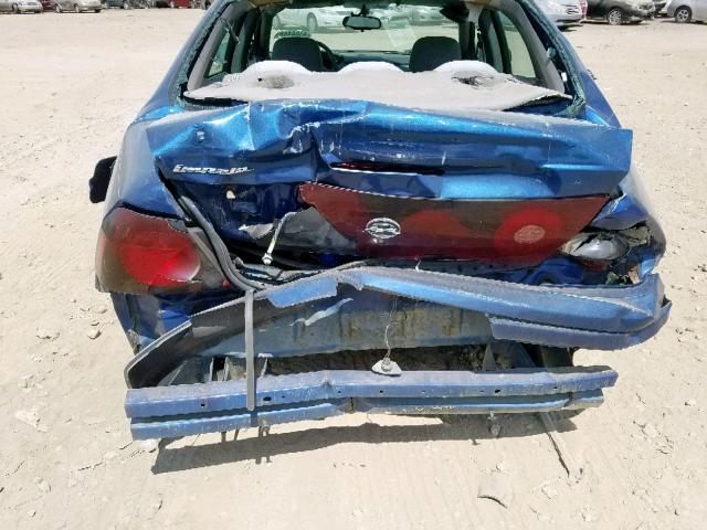 2G1WF52E859378331 - 2005 CHEVROLET IMPALA BLUE photo 9