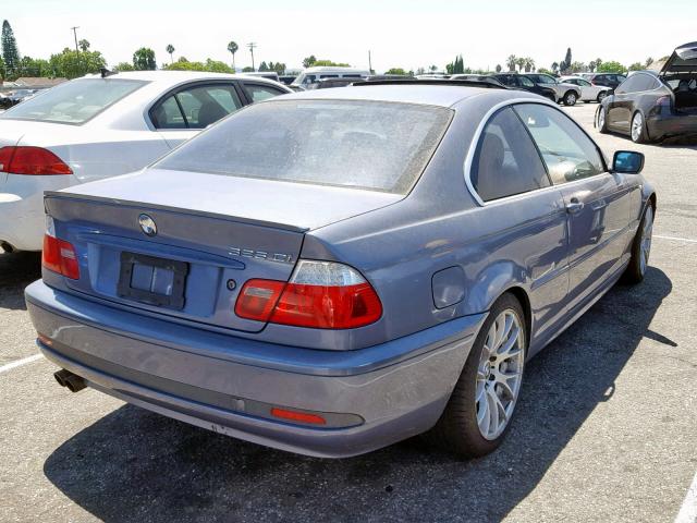 WBABV13414JT20911 - 2004 BMW 325 CI SUL BLUE photo 4