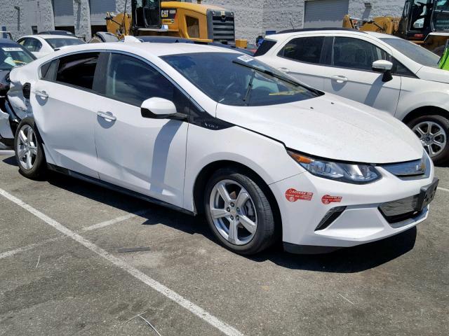 1G1RC6S53GU137648 - 2016 CHEVROLET VOLT LT WHITE photo 1