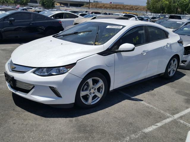 1G1RC6S53GU137648 - 2016 CHEVROLET VOLT LT WHITE photo 2