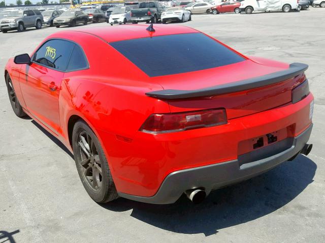 2G1FA1E32F9250802 - 2015 CHEVROLET CAMARO LS RED photo 3