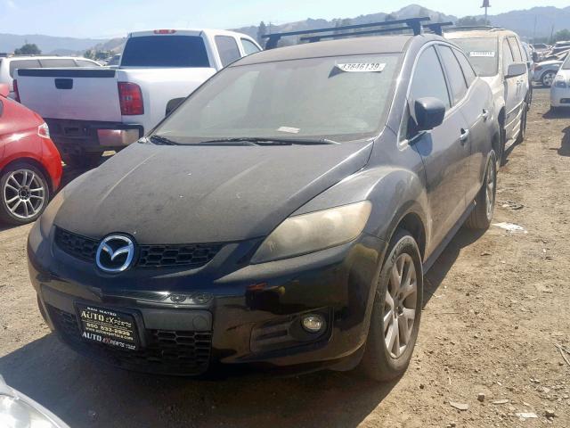 JM3ER29L370167328 - 2007 MAZDA CX-7 BLACK photo 2