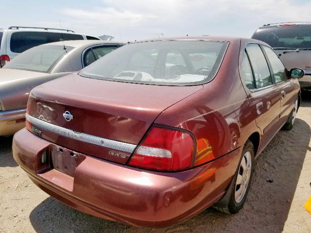 1N4DL01D1YC198257 - 2000 NISSAN ALTIMA XE MAROON photo 4