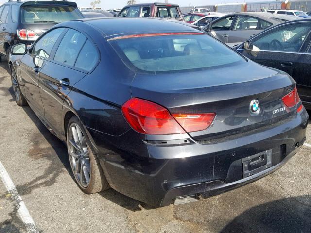 WBA6B2C56ED128957 - 2014 BMW 650 I BLACK photo 3